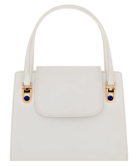 gucci white bag ootd|white vintage gucci handbags.